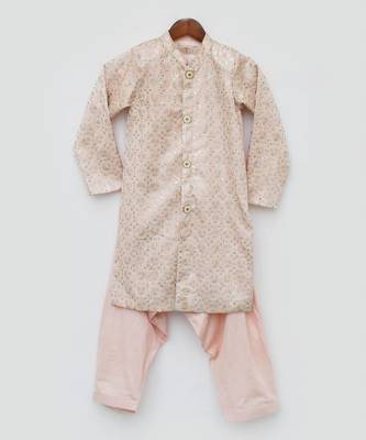 Pink Embroidery Ajkan and pink Salwar 3