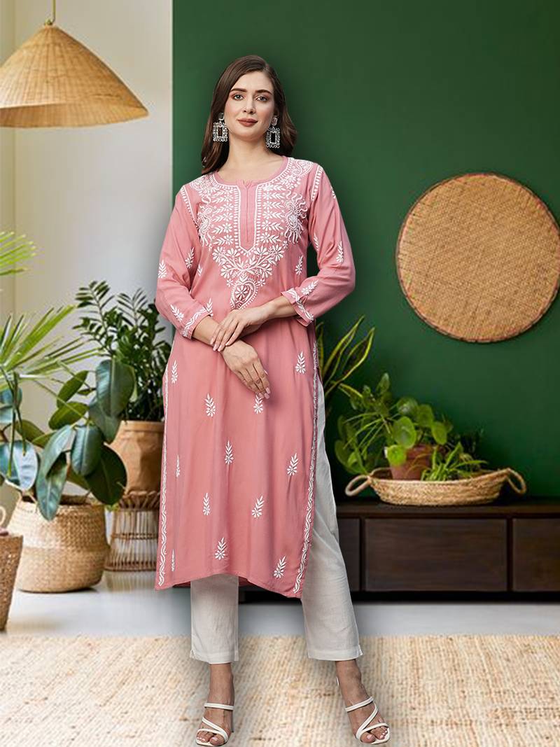 dusty pink indian dress New Latest Georgette Dusty Pink Gown With Dupatta For Indian Reception Wear