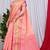 Pink pure heavy silk with gold zari kanchipuram indian luxury  wedding premium paithani saree with blouse