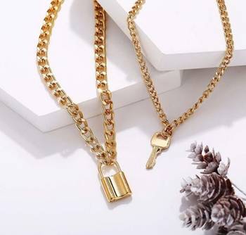 V Fashio Jewellery -Stylish High Quality Pendant Necklace Chain For Women & Girls 1