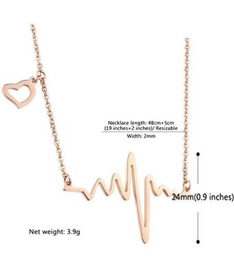 V Fashio Jewellery -Stylish High Quality Pendant Necklace Chain For Women & Girls 1