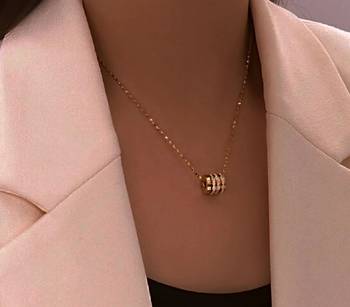 V Fashio Jewellery -Stylish High Quality Pendant Necklace Chain For Women & Girls 2