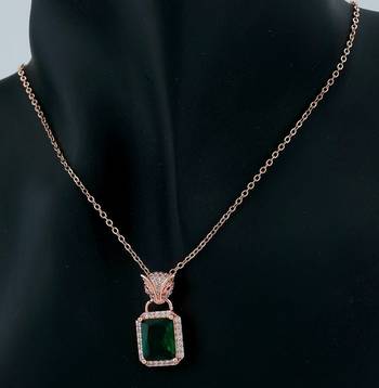V FASHIO JEWELLERY -Stylish high quality Pendant Necklace Chain For Women & Girls 2
