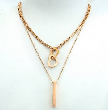 V Fashio Jewellery -Stylish High Quality Pendant Necklace Chain For Women & Girls 1