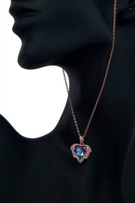 V Fashio Jewellery -Stylish High Quality Pendant Necklace Chain For Women & Girls 3