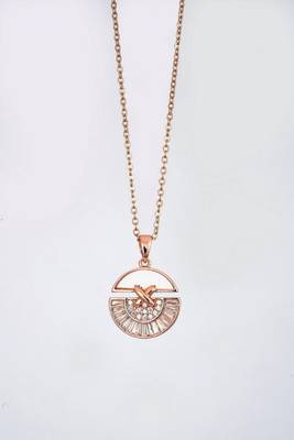 V Fashio Jewellery -Stylish High Quality Pendant Necklace Chain For Women & Girls 1