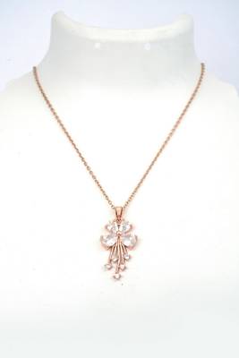 V Fashio Jewellery -Stylish High Quality Pendant Necklace Chain For Women & Girls 2