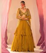 Mehandi Green  Lehenga Set