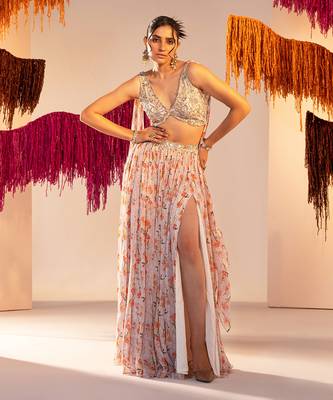 White Lehenga Set 1