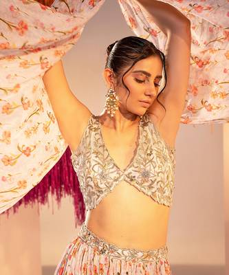 White Lehenga Set 4