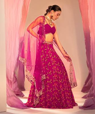Purple Lehenga Set 2