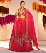 Rani Pink Lehenga Set