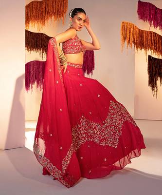 Rani Pink Lehenga Set 2