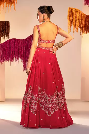 Rani Pink Lehenga Set