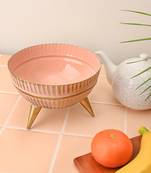 Rose Quartz Footed Bowl