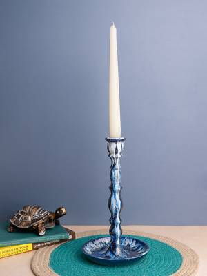 Sapphire Shine Candle Holder 1