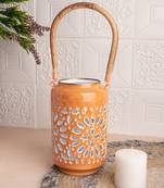 Tangerine Twilight Lantern