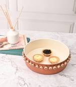 Beaded Starlight Platter cum Bowl