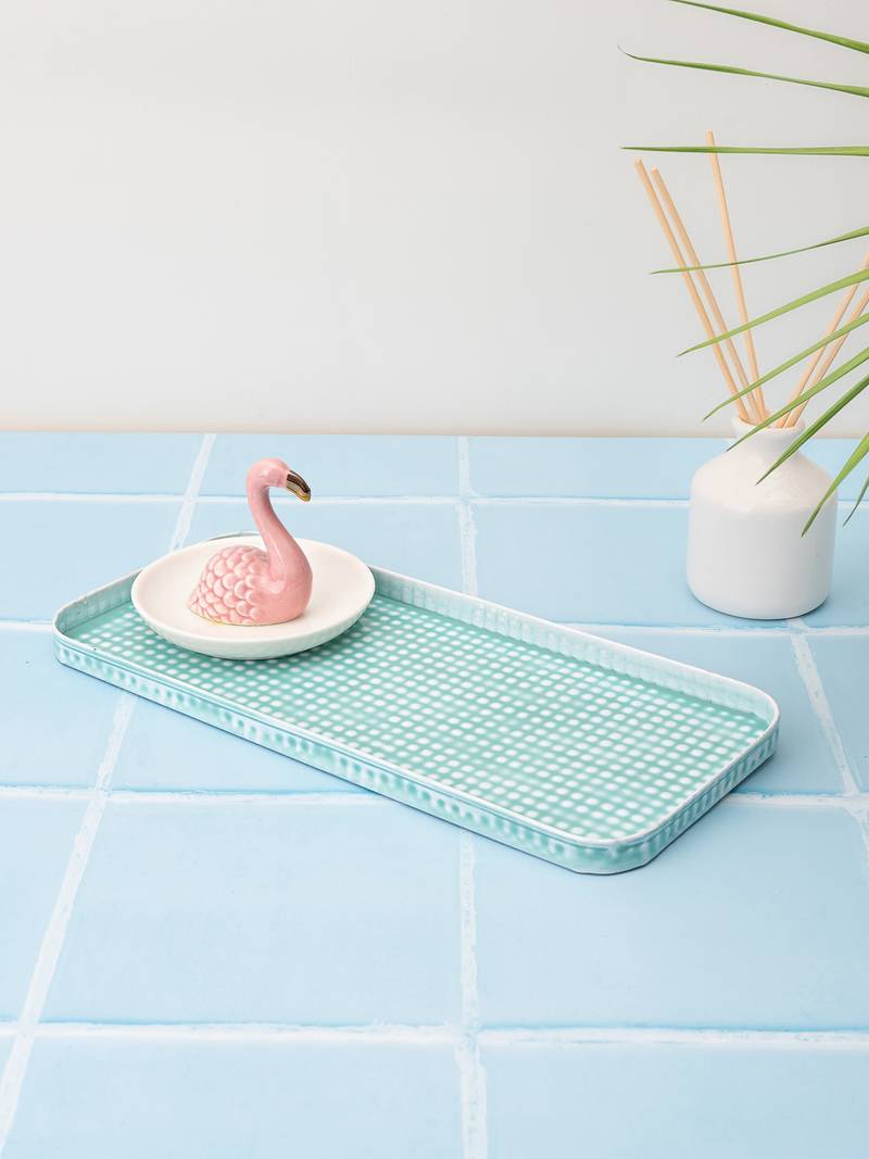 Aqua Glisten Platter cum Organizer