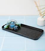 Black Velvet Platter cum Organizer