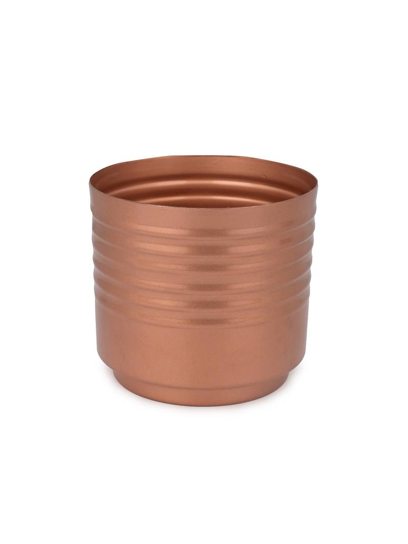 Copper Contour Planter