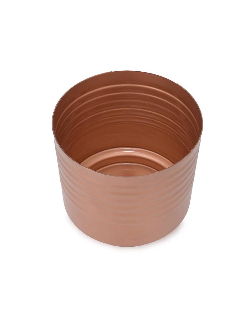 Copper Contour Planter