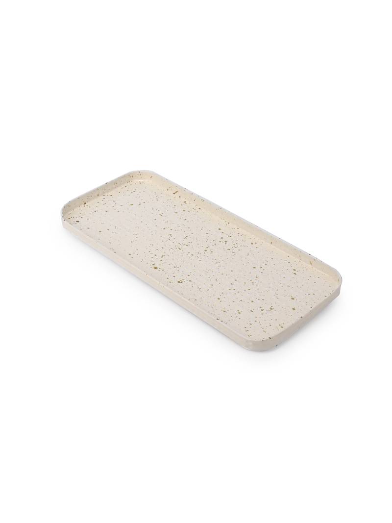 Dove Feather Platter cum Organizer