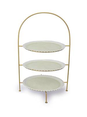 Minty Oasis Cake Stand 1