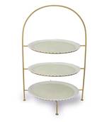 Minty Oasis Cake Stand