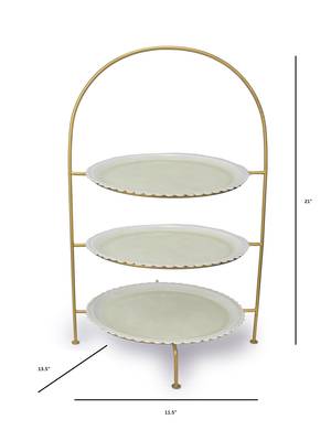 Minty Oasis Cake Stand 2