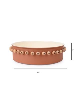Beaded Starlight Platter cum Bowl 4