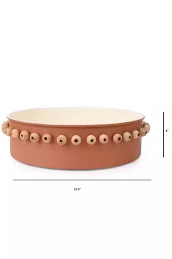 Beaded Starlight Platter cum Bowl