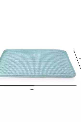 Seaside Blue Platter cum Organizer