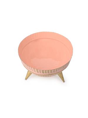 Rose Quartz Footed Bowl 2