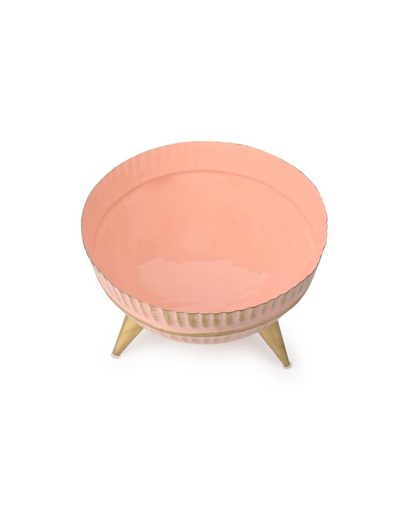 Rose Quartz Footed Bowl