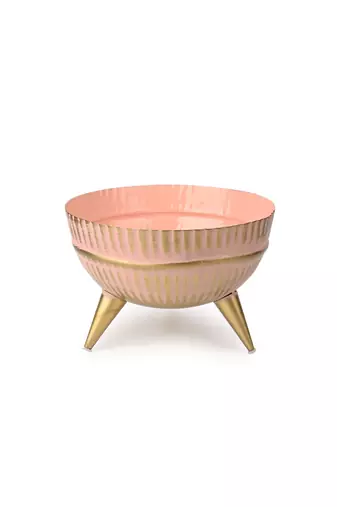 Rose Quartz Footed Bowl