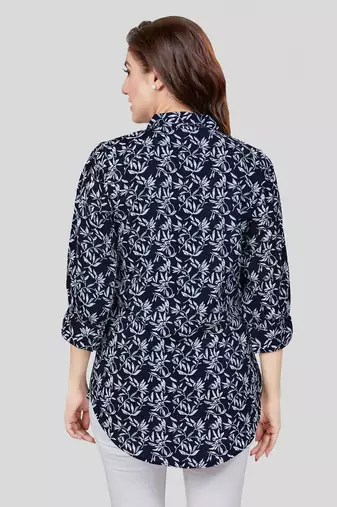  crepe printed short kurti