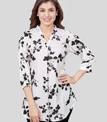 Saree swarg crepe printed short kurti