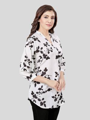 Saree swarg crepe printed short kurti 4