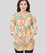 Saree swarg crepe printed short kurti