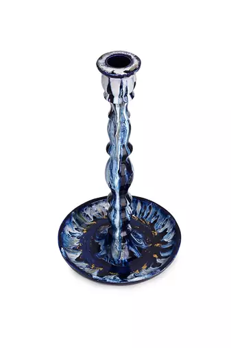 Sapphire Shine Candle Holder