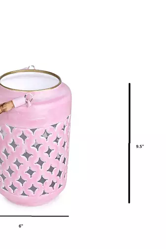 Coral Sunset Lantern