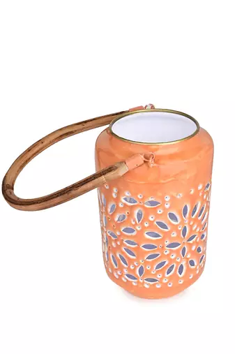 Tangerine Twilight Lantern