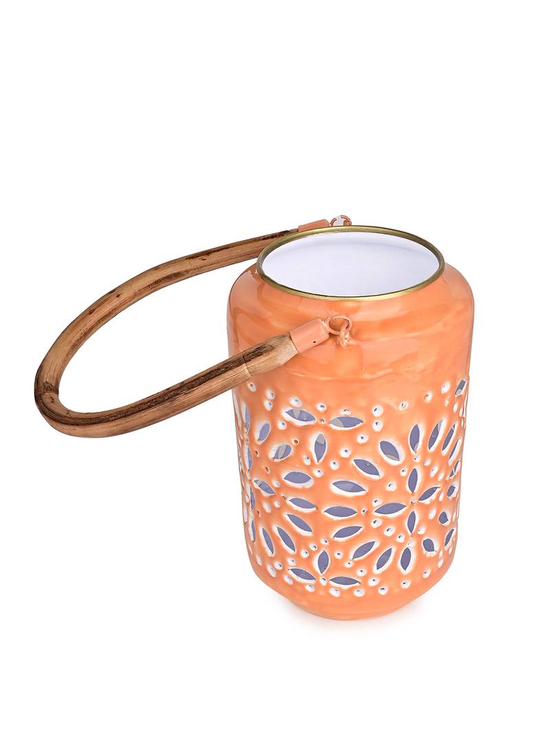 Tangerine Twilight Lantern