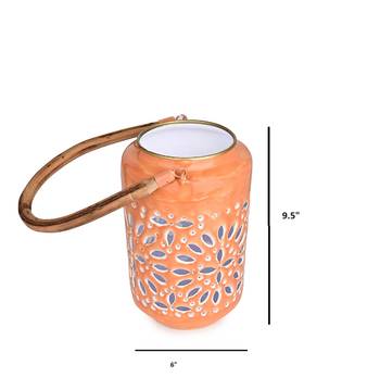 Tangerine Twilight Lantern 4