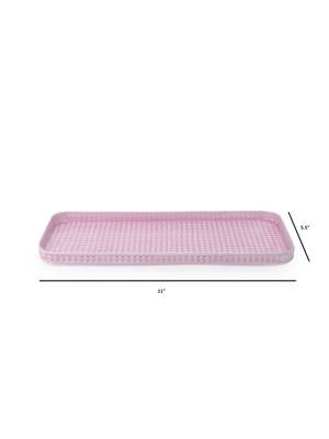 Blush Blossom Platter cum Organizer 4
