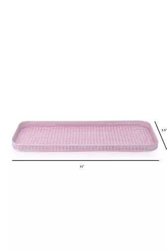 Blush Blossom Platter cum Organizer