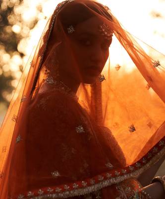 Rust Lehengas 2