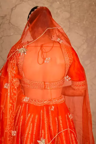Orange Lehengas