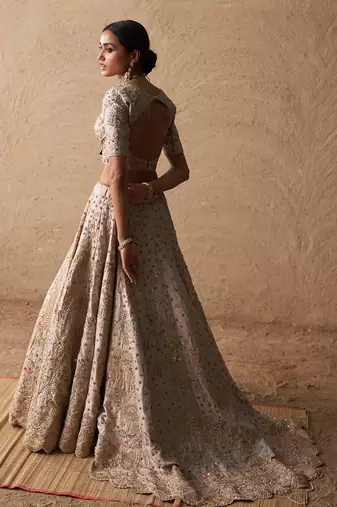 Ivory Lehengas